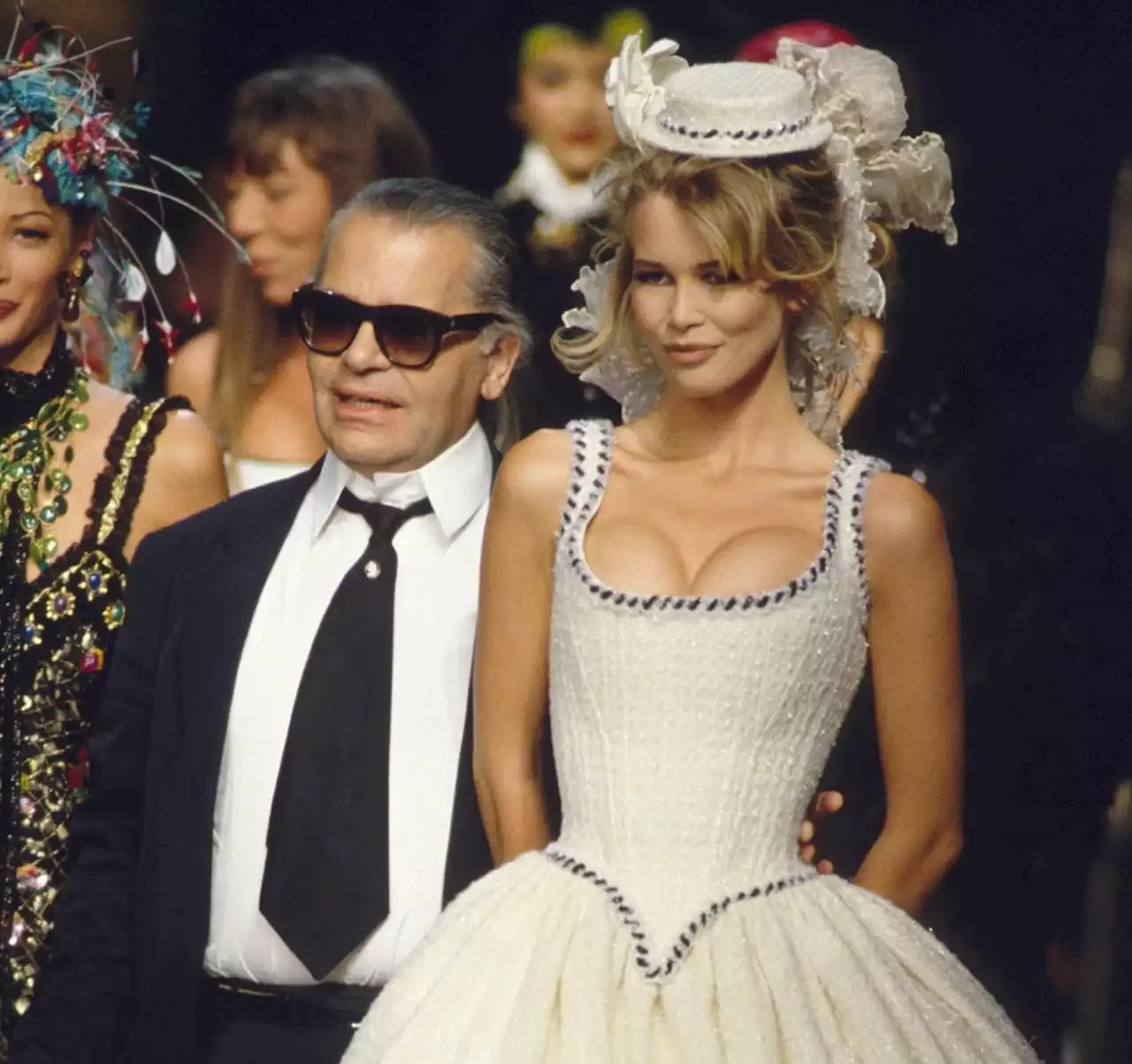 Chanel's Brides Throughout History, From Margaret Qualley to Linda Evangelista