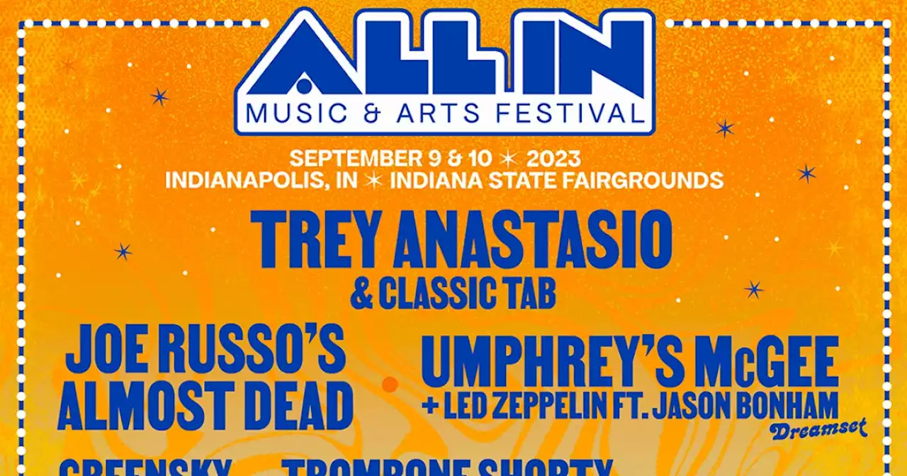 All IN Music and Arts Festival returns for second year, includes Beatles and Led Zeppelin Dreamsets