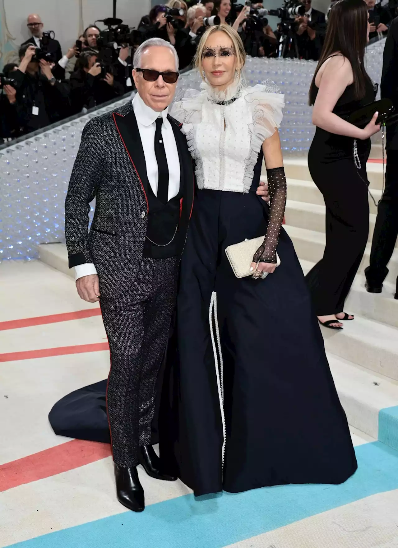 Tommy Hilfiger Wears Karl Lagerfeld’s Shirt to the Met Gala 2023