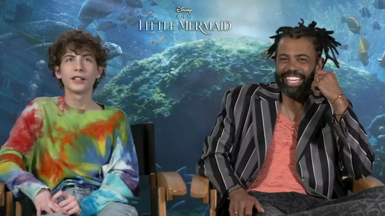 Daveed Diggs, Jacob Tremblay lend their voices to 'The Little Mermaid' as Sebastian and Flounder