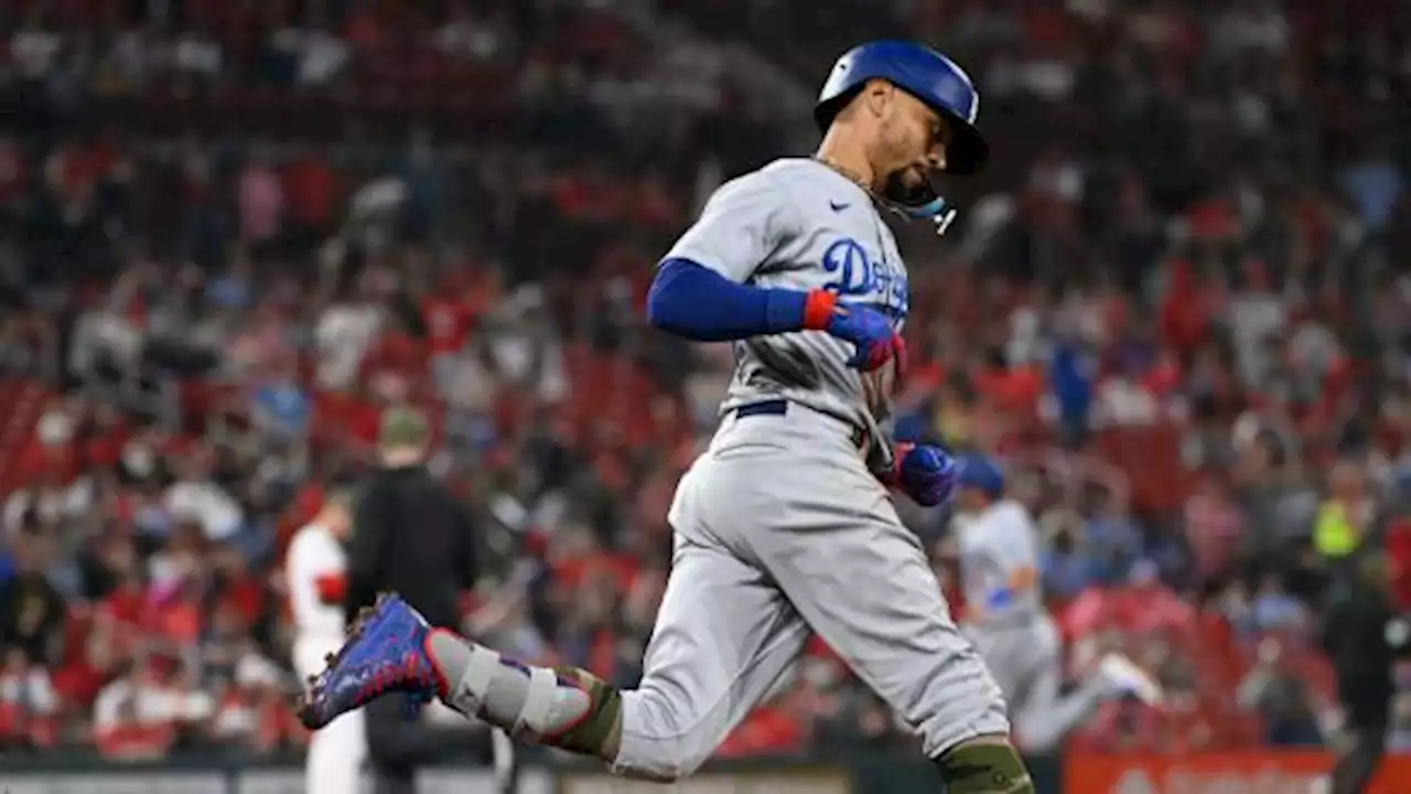 Betts, Gonsolin spark Dodgers to 5-0 victory over the Cardinals