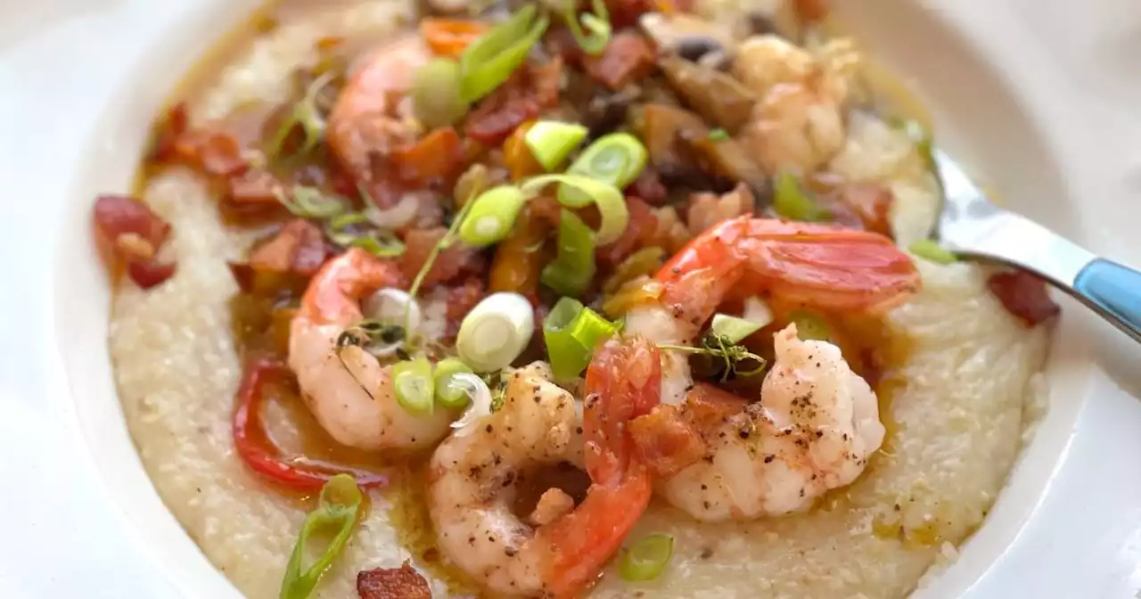 Recipe: Elevate creamy, comforting grits with wild Alaska spot prawns