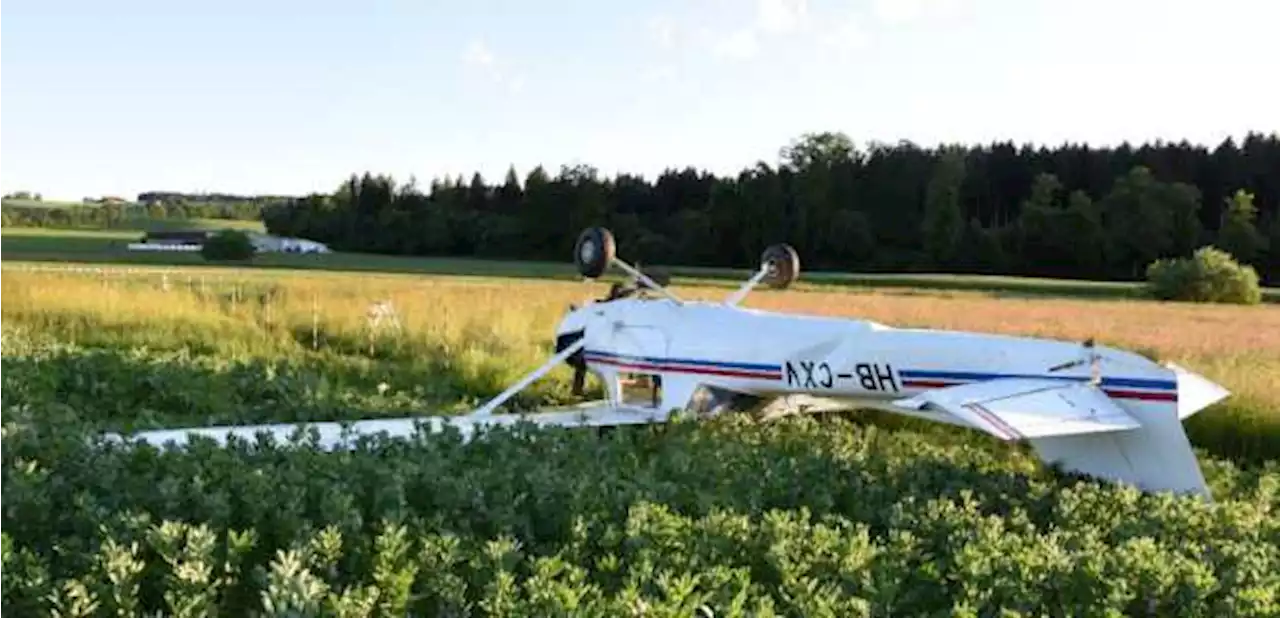 Pilot schätzt Wind zu optimistisch ein - Cessna landet auf dem Kopf - aeroTELEGRAPH