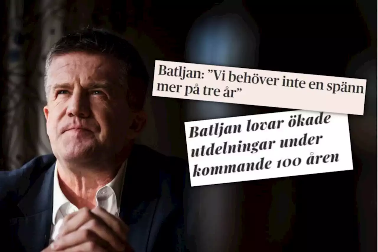 Lista: Ilija Batljans alla löften – som inte blivit verklighet | Affärsvärlden