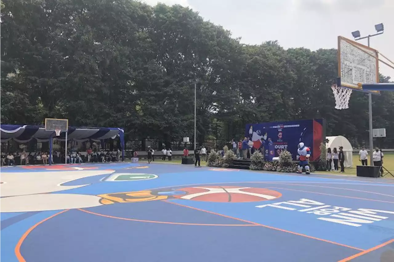 FIBA World Cup resmi luncurkan revamp my court di Lapangan Banteng