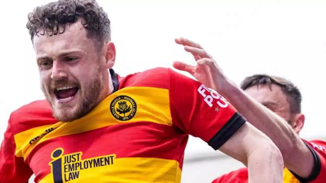 Thistle beat Ayr to take three-goal first-leg lead