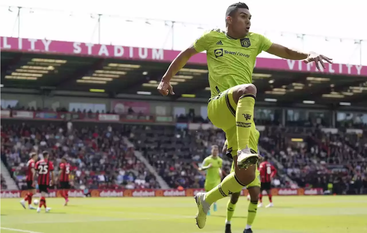 Hasil Bournemouth vs Man Utd: Casemiro Pastikan Kemenangan 'Setan Merah' 1-0