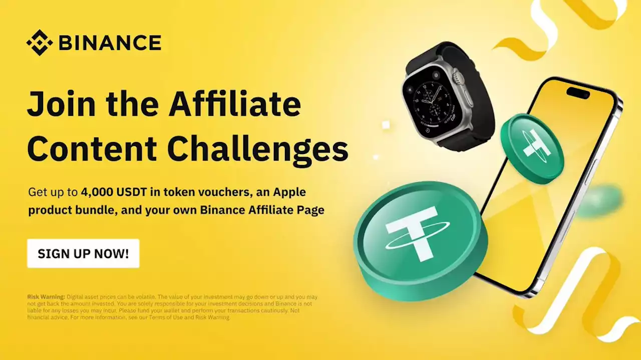 Join the Binance Affiliate Content Challenges: Get Up to 4,000 USDT in Token Vouchers, an Apple Product Bundle, and Your Own Binance Affiliate Page Now! (2023-05-20) | Binance Support