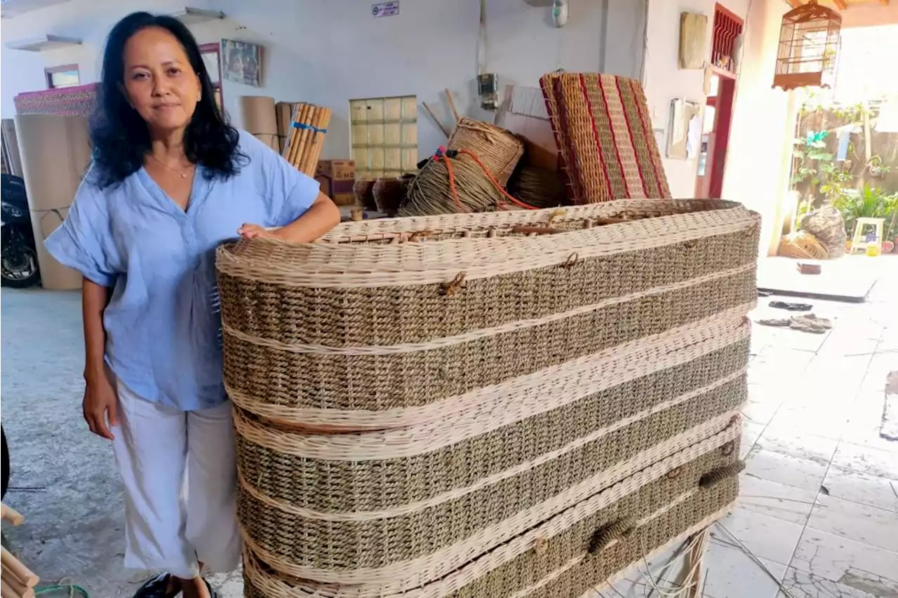 Peti Mati Ramah Lingkungan Made in Bali Diminati Pasar Luar Negeri