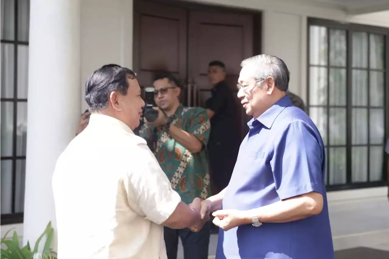 Prabowo Subianto dan SBY Gelar Pertemuan Tertutup di Pacitan