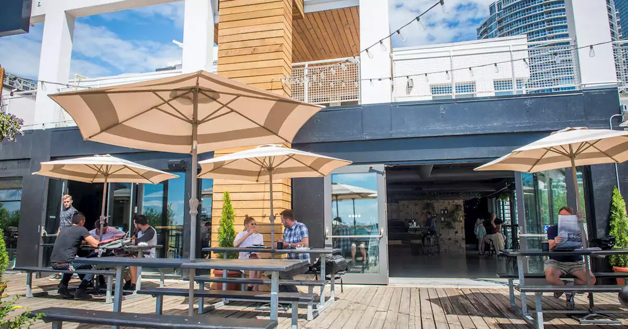 Toronto cafe with outdoor patio opens next to Toronto's waterfront