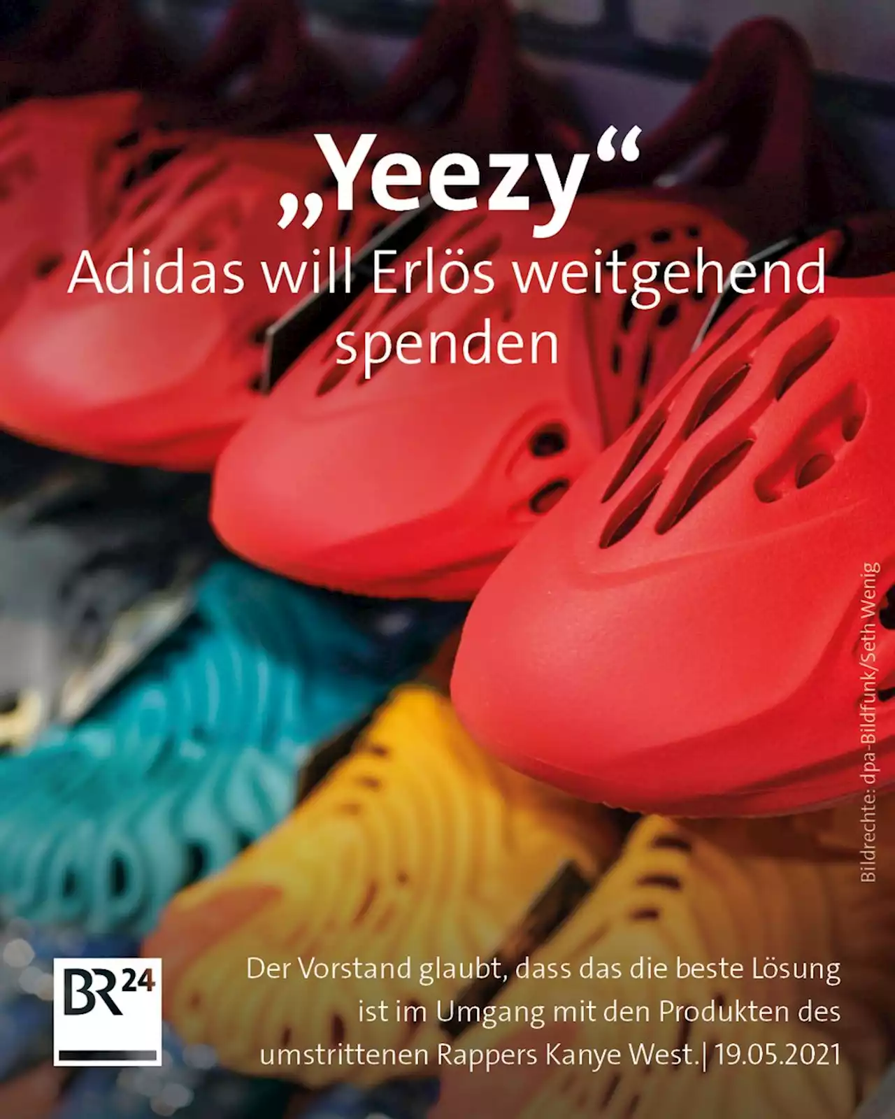 Adidas will Kanye-West-Produkte verkaufen und Geld spenden