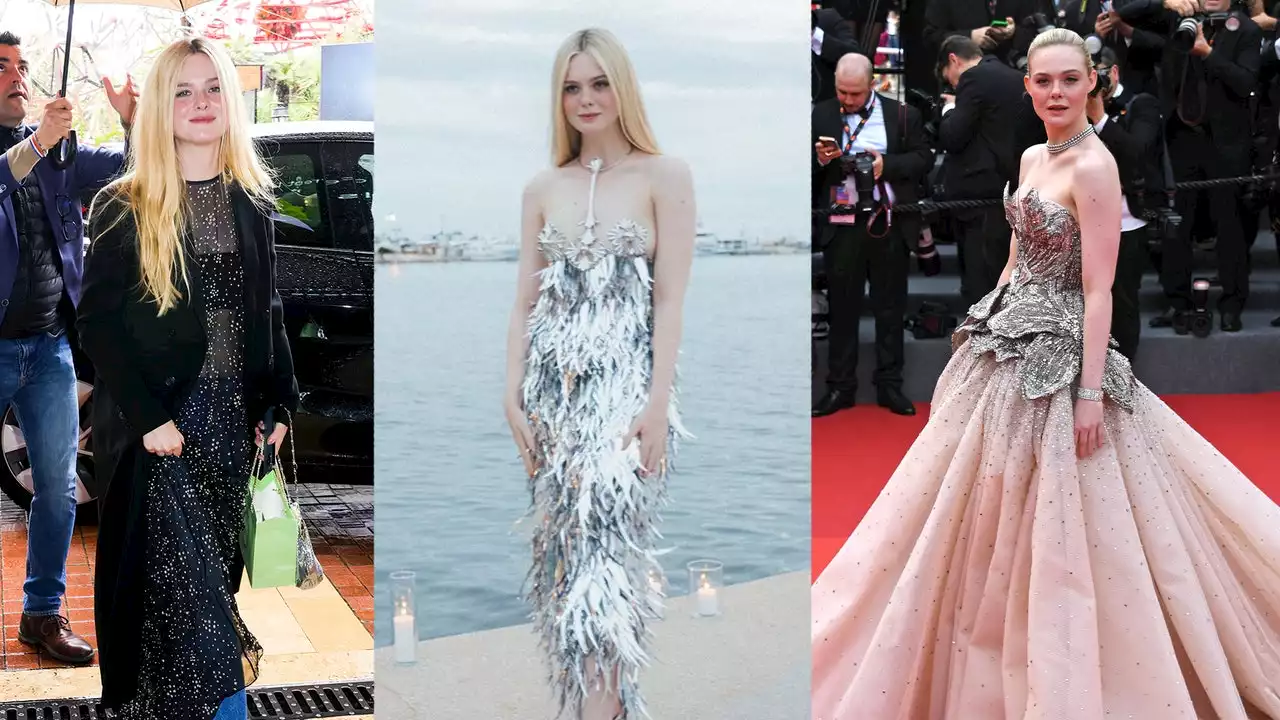 Elle Fanning’s Unpredictable Fashion Is Keeping Cannes On Its Toes