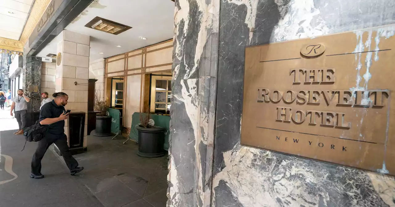 Roosevelt Hotel opens as official asylum seekers arrival center, will house families with children