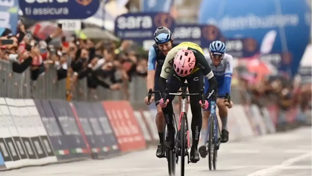 Canadian rider Derek Gee finishes second again at Giro d'Italia