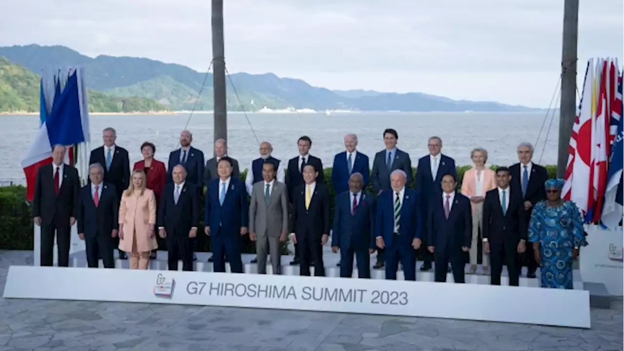 G7 leaders warn China not to conduct 'interference' as Zelenskyy arrives at summit