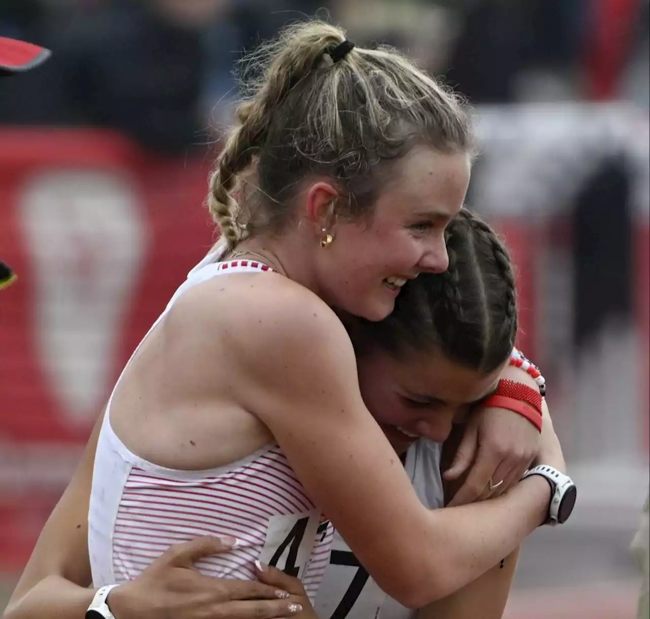 State Track and Field Day 2 Highlights: Denver East’s Rosie Mucharsky hits “Beast Mode” in 800-meter run; University’s Whyrick sweeps 3A throwing events