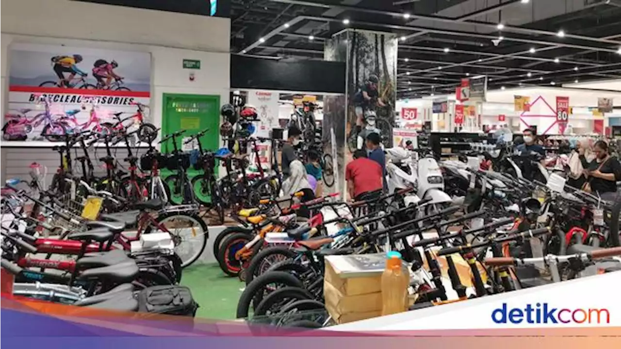 Gokil! Sepeda Listrik Laku Keras di Transmart Full Day Sale