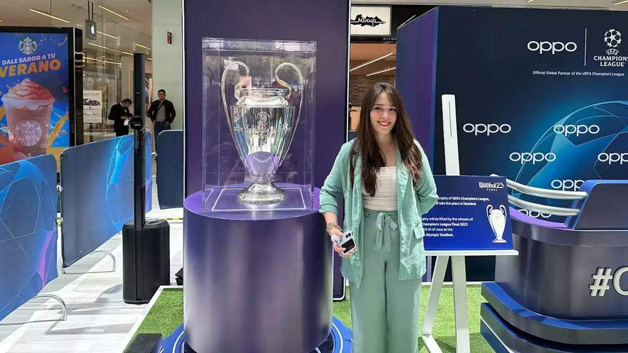 Con vigilancia las 24 horas, exhiben trofeo de la Champions League en CDMX