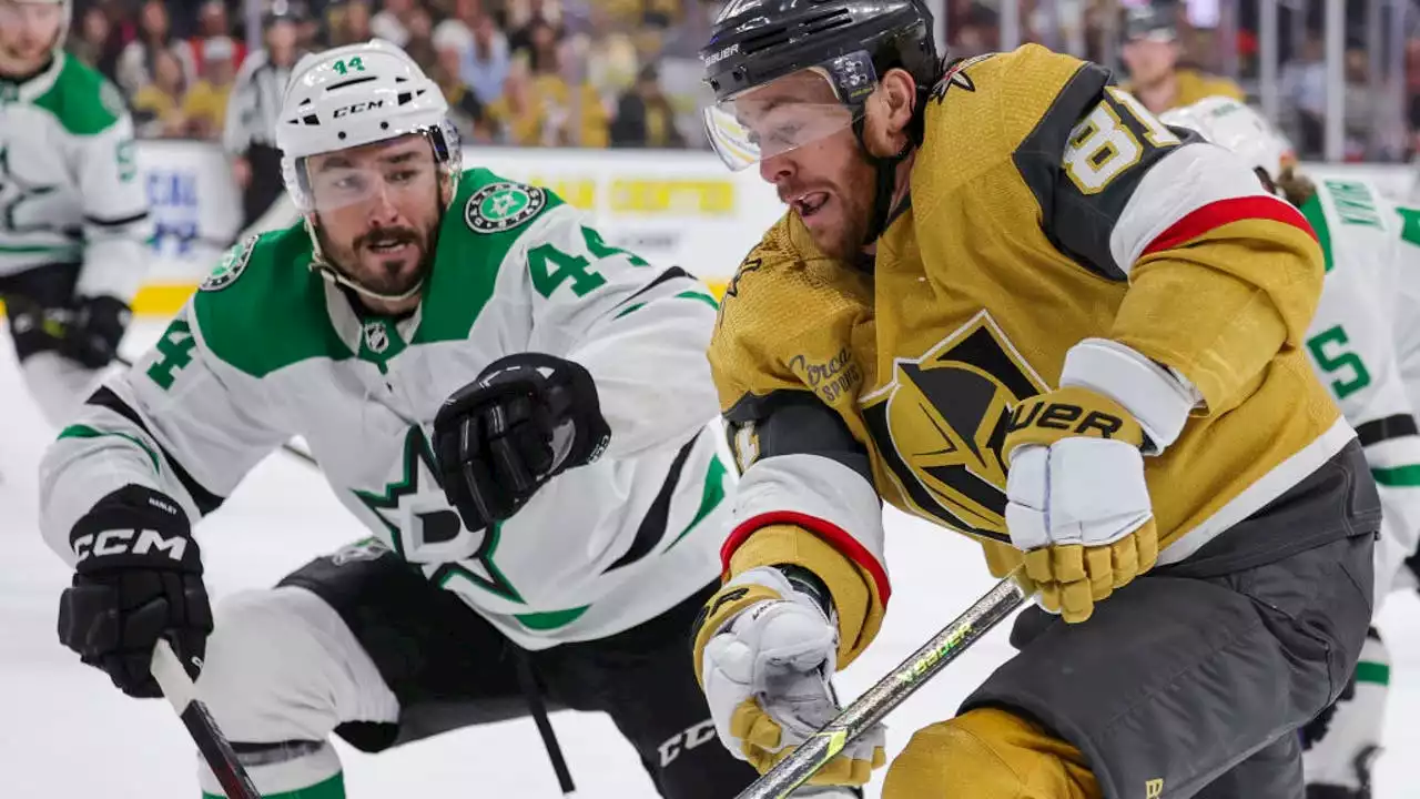 Howden scores in OT, Golden Knights beat Stars 4-3 in Game 1 of West final