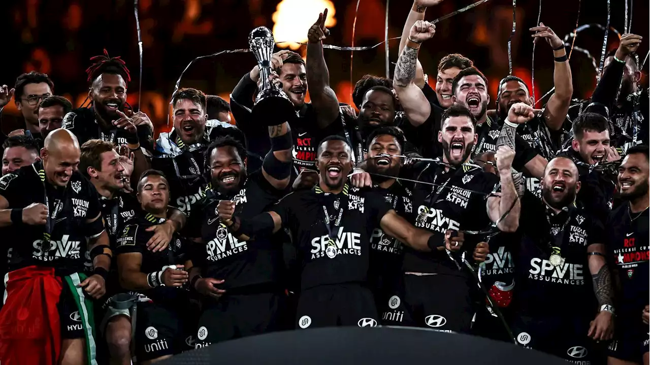 Rugby : sacre historique pour Toulon, enfin vainqueur de la Challenge Cup