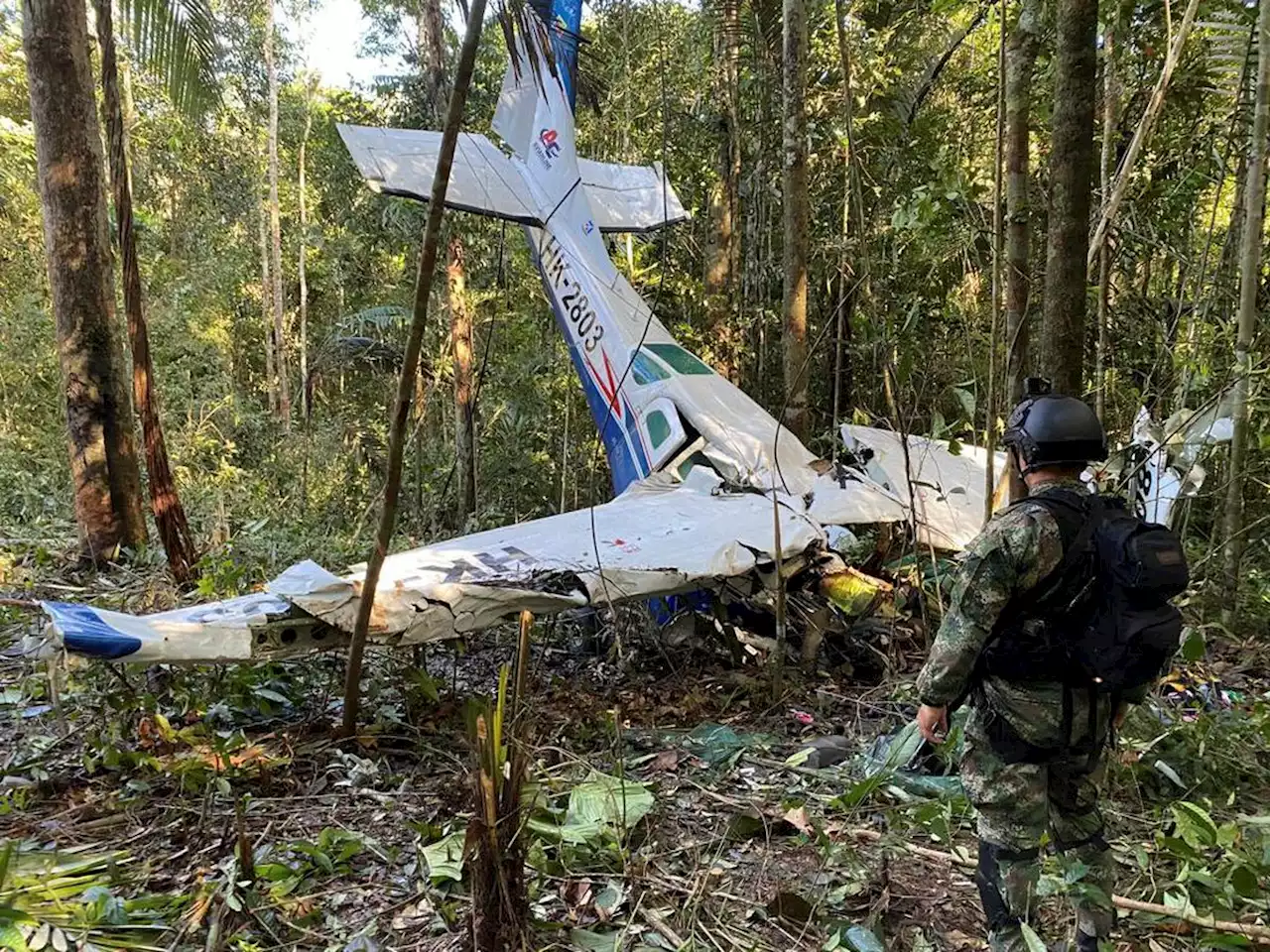 Colombia on edge as search continues for four children who could have survived plane crash