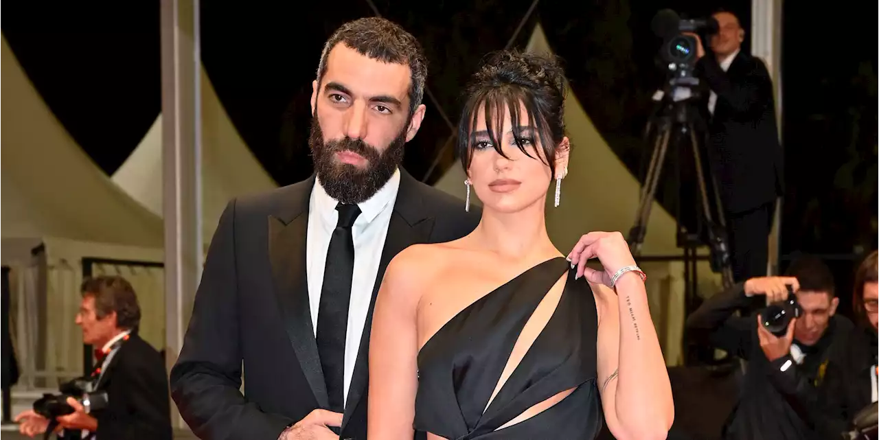 Dua Lipa Makes Her Cannes (and Couple) Debut in a Backless Cutout Gown