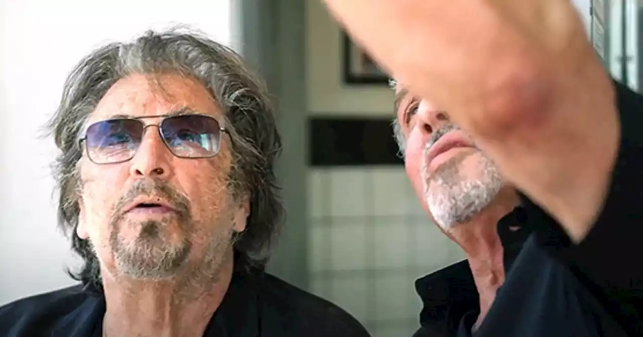 Sylvester Stallone Shows Al Pacino How To Take A Selfie And We Can't Even