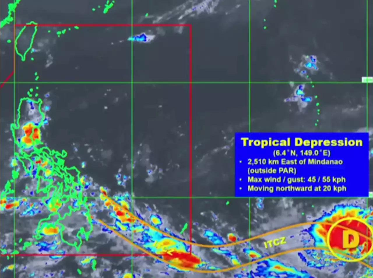 Approaching LPA now a tropical depression, may enter PAR next week