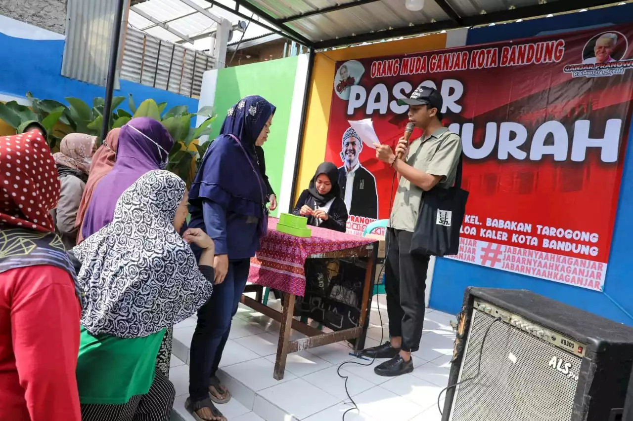 Pasar Murah OMG Mendapat Sambutan Positif dari Ratusan Warga Bandung