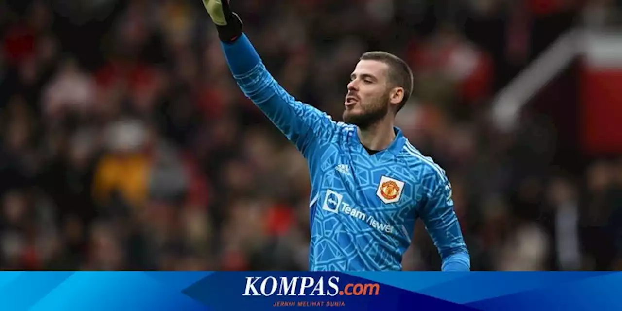 Paling Sedikit Kebobolan, David De Gea Sabet Penghargaan Sarung Tangan Emas