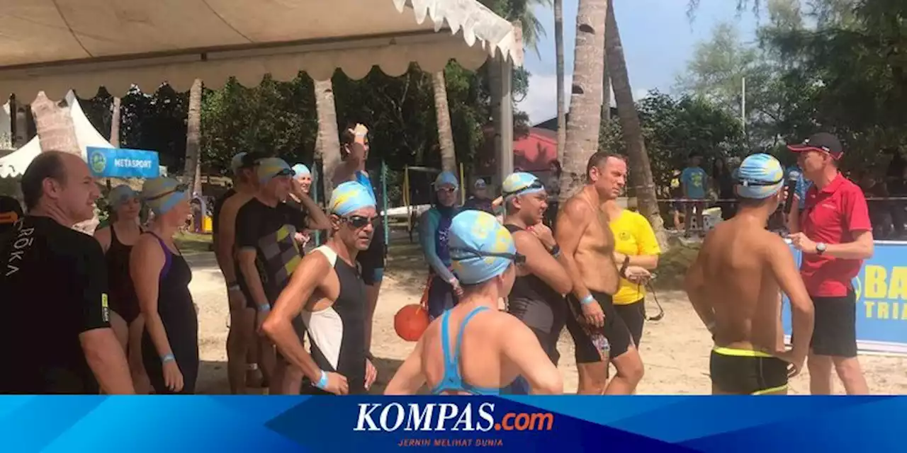 Ratusan Atlet dan Wisman Asia-Eropa Unjuk Gigi di Triathlon 2023 Batam