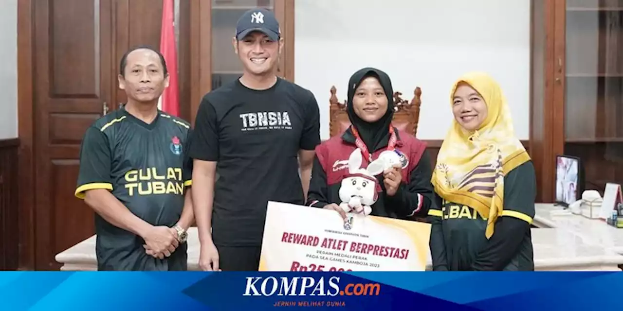 Atlet Gulat Putri Peraih Medali Perak SEA Games 2023 Dapat Uang Rp 25 Juta dari Bupati Tuban