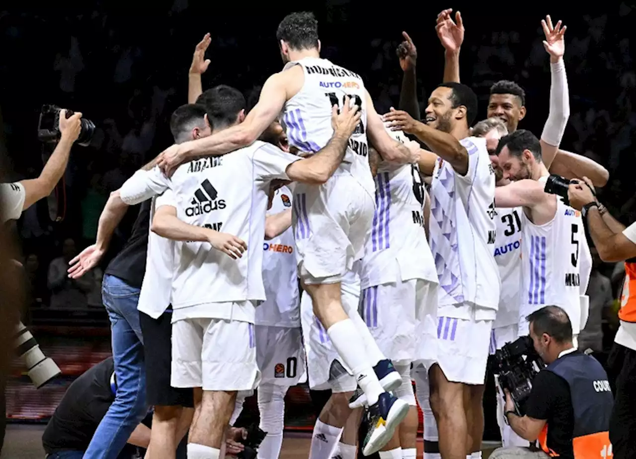 Real Madrid y Olympiacos, a la final de la Euroliga de basquetbol