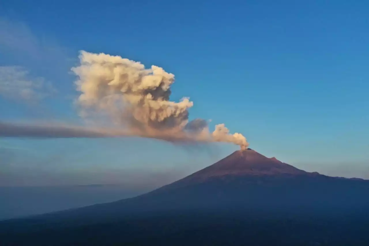 Reporta Cenapred 168 exhalaciones del Popocatépetl en últimas 24 horas