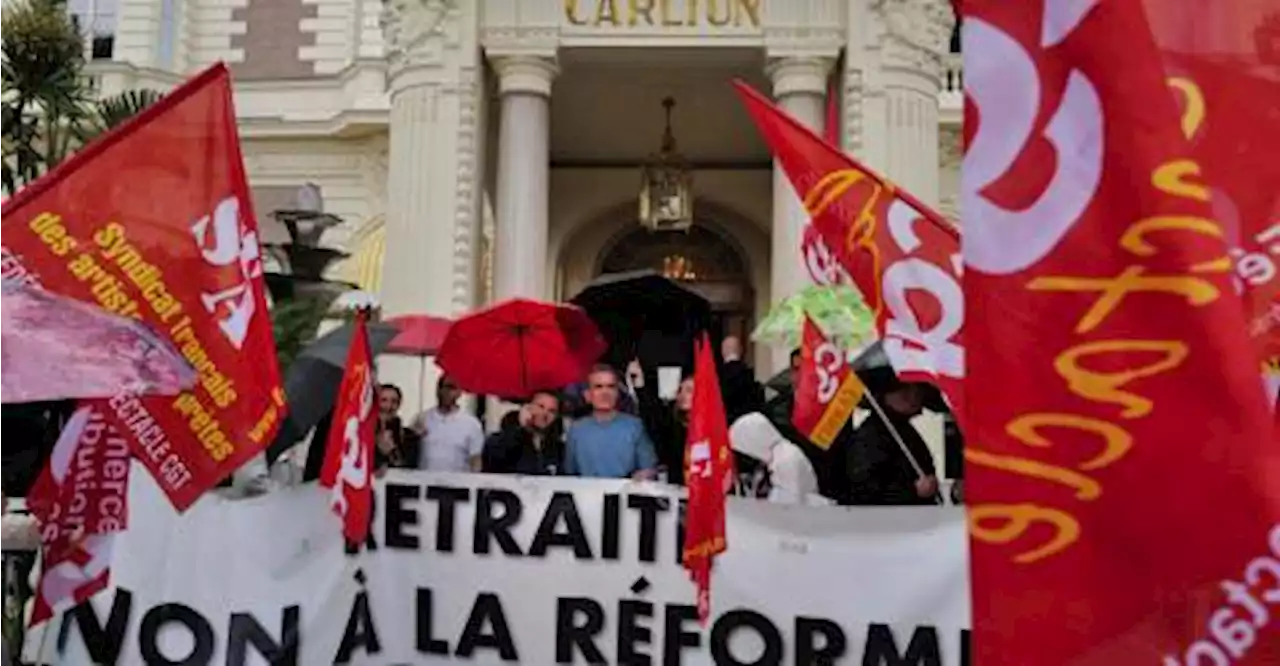 La CGT remet la réforme sur le devant de la scène du Festival de Cannes