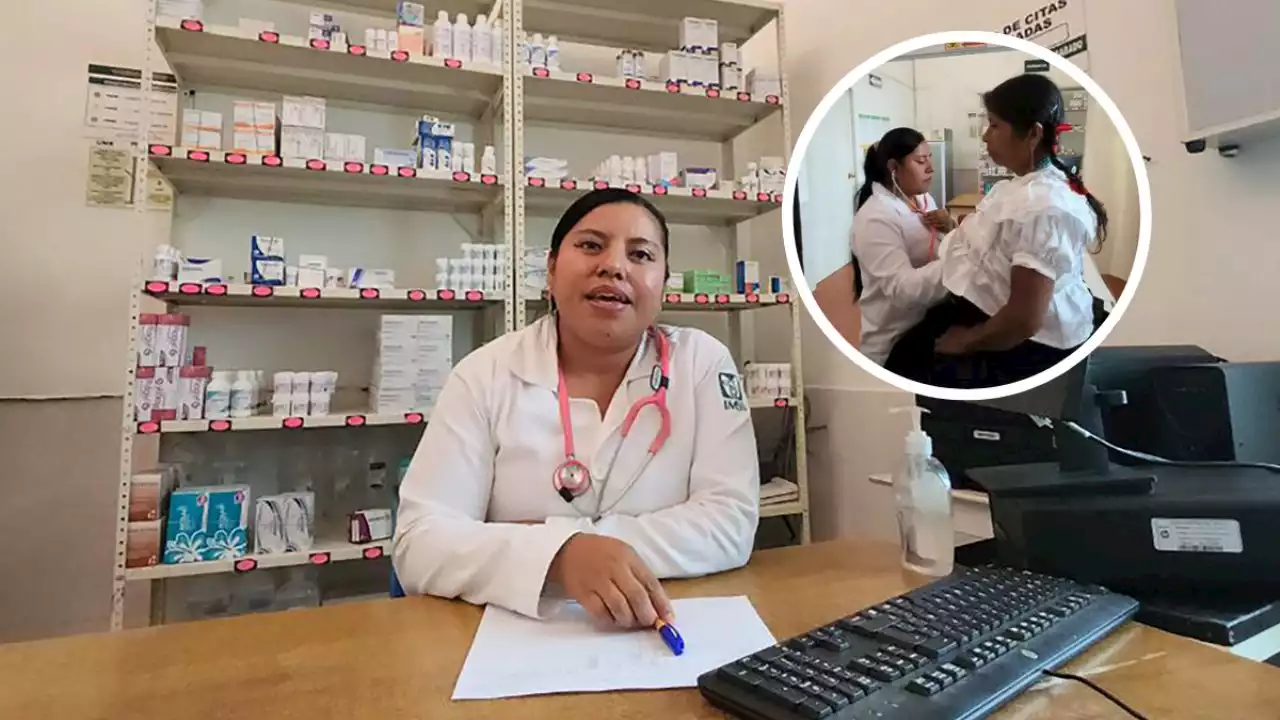 Salma estudió medicina para atender a indígenas en náhuatl en Veracruz