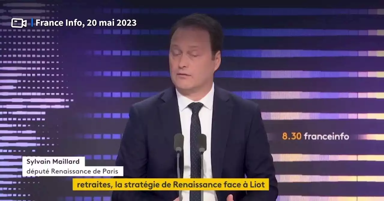 Abrogation de la loi retraites : la proposition Liot est «une arnaque», estime le député Renaissance Sylvain Maillard