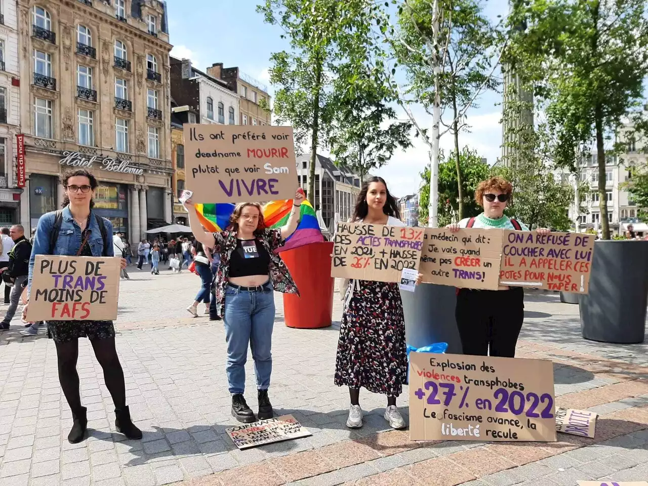 #NousToutes à Lille ce samedi pour lutter contre la transphobie et les violences de genre