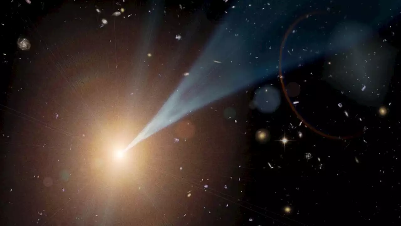 100 black hole jets aimed at Earth unleash controversial physics theory