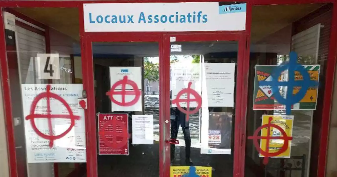 Des croix celtiques taguées sur un centre LGBTQI+ et les locaux de quatre ONG à Nantes