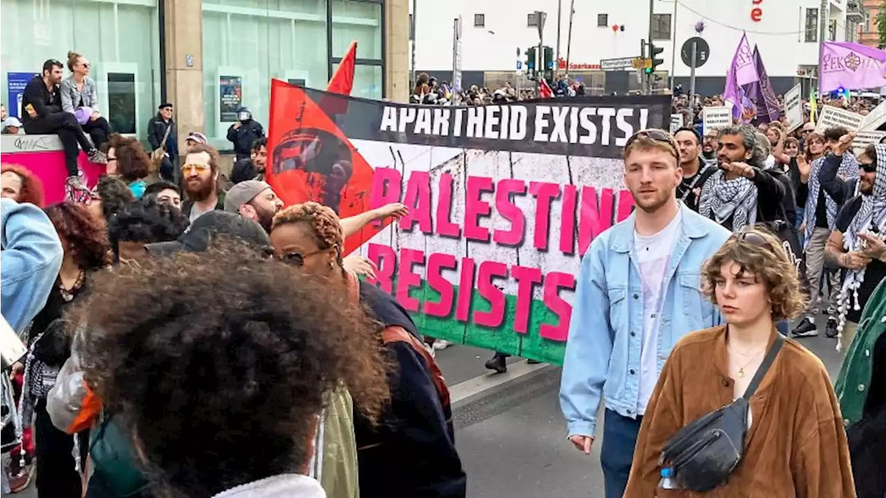 Versammlungen trotz Verbots für Palästinenser-Demo in Berlin