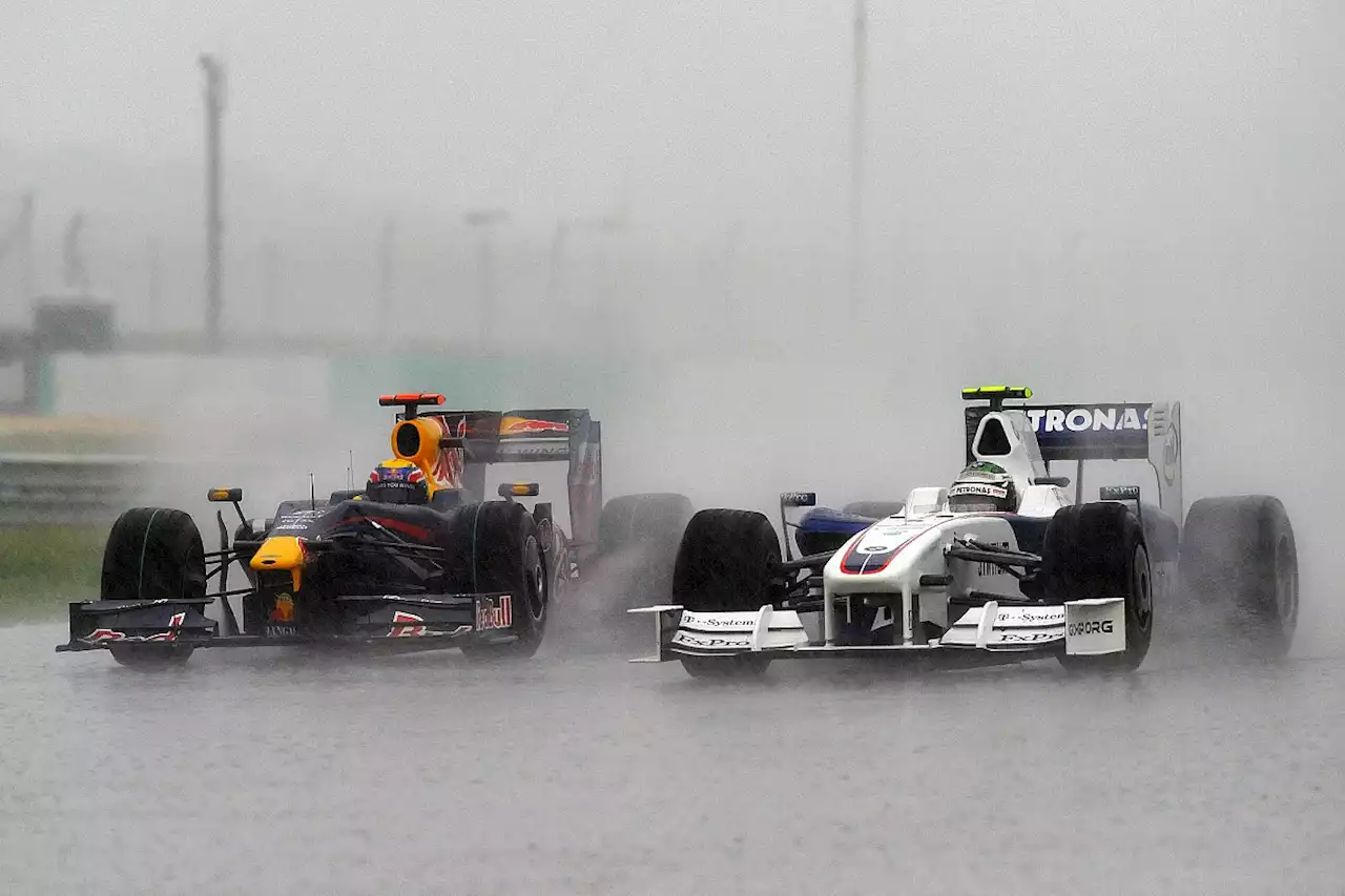 When bad weather caused F1 chaos