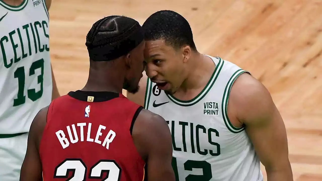 Celtics' Grant Williams, Heat's Jimmy Butler Have Heated Game 2 Exchange