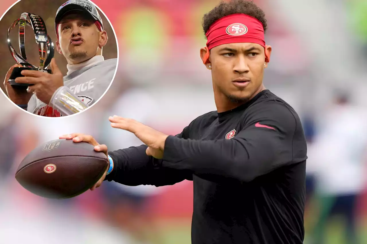 49ers’ Trey Lance has ‘substantial’ throwing-motion breakthrough thanks to Patrick Mahomes