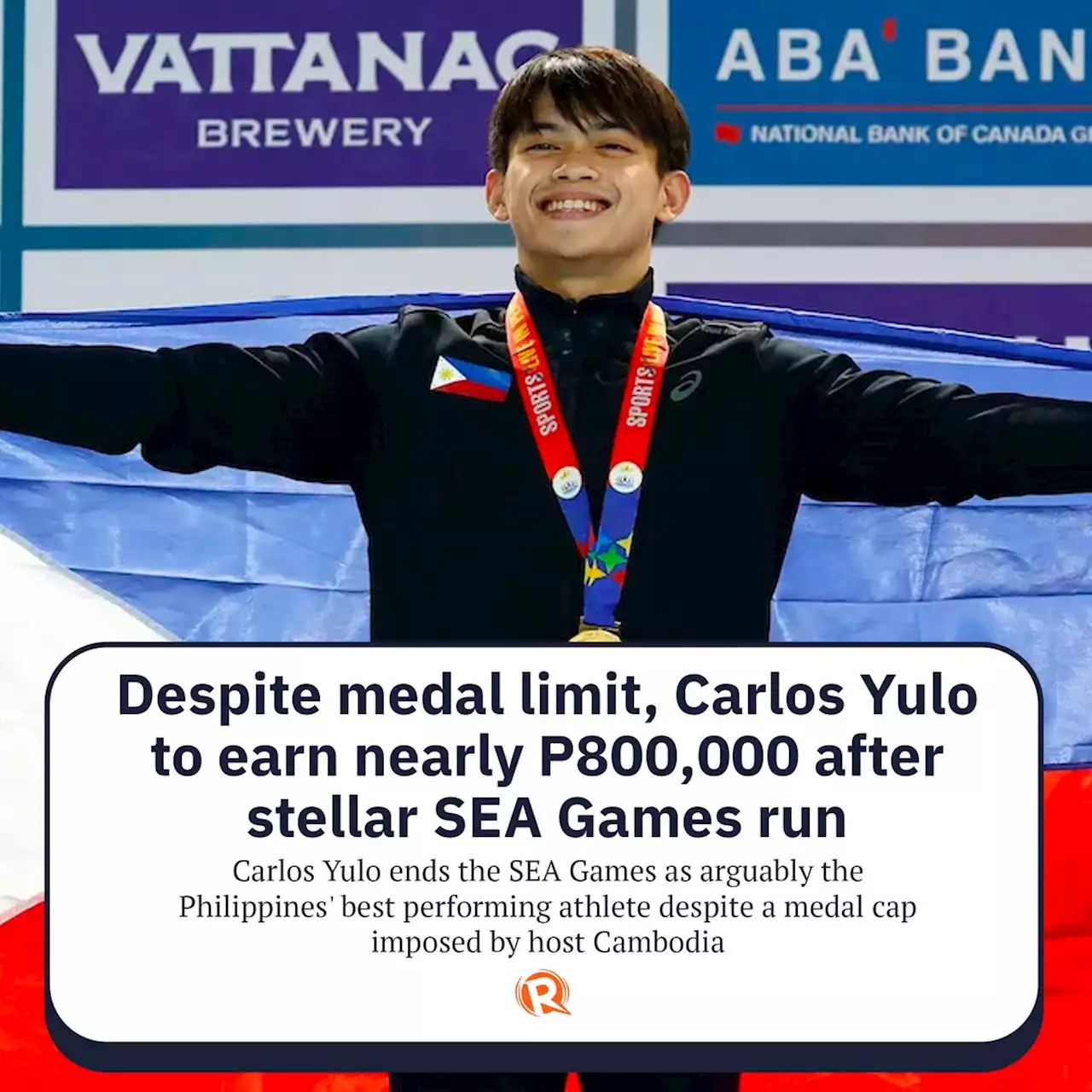 Despite medal limit, Carlos Yulo to earn nearly P800,000 after stellar SEA Games run