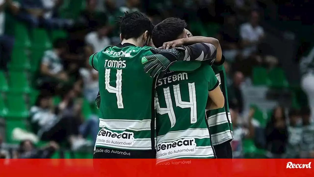 Sporting supera Caxinas e garante 'meias' do playoff