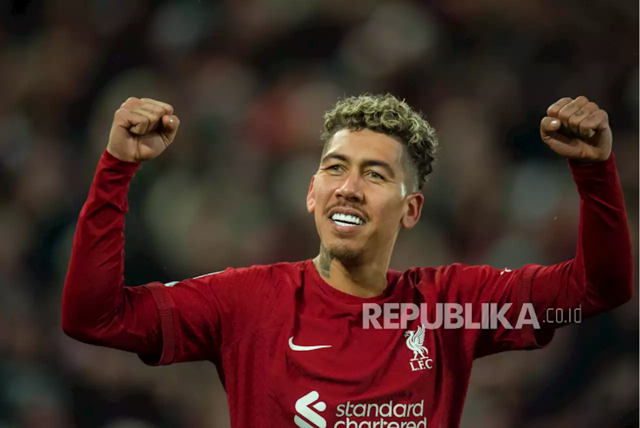 Firmino Cetak Gol Penyeimbang Menit Akhir untuk Jaga Harapan Liverpool ke Liga Champions |Republika Online