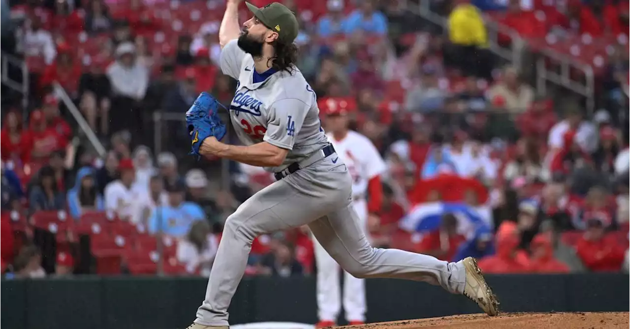 5 Dodgers pitchers combine to blank Cardinals