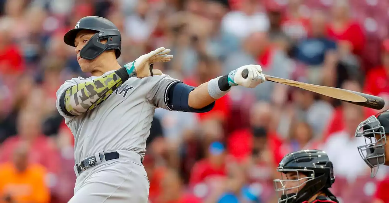 Aaron Judge goes deep again as Yankees top Reds